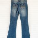 Mudd Vintagw Mid Rise Blue Gem Flare Jeans Photo 1