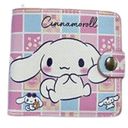 Sanrio  Cinnamoroll Flip Wallet Hello Kitty Dog Puppy Kawaii Anime Cinnamon Roll Photo 0