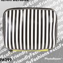 Henri Bendel  Striped Leather iPad Crossbody Bag Photo 1