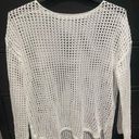 CROCHET BEACH COVERUP White Size L Photo 0