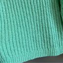 We The Free Free People  Green Turtleneck Sweater XS Photo 4