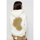 RVCA  Artist Network Program Cream Serotonin Hoodie Size Medium NWT Oversized Photo 1