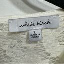 White Birch NEW  Cream Sheer Floral Lace Bustier Corset Bodice Bodysuit Photo 8