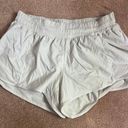 Lululemon White Hotty Hot 2.5” Shorts Photo 0