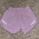 Lululemon Lilac Purple Hotty Hot Shorts Photo 0