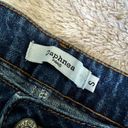 Nasty Gal Daphnea Paris Jeans Size L Womens High Rise Raw Hem Ankle Mom Jeans Photo 8