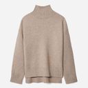 Everlane NWOT  The Cashmere Stroopwafel Turtleneck Photo 4