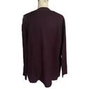 Calvin Klein Jeans  Burgundy Cardigan Sweater NEW Size Large Photo 1