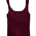 burgundy tank top Red Photo 0