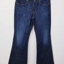 AG Adriano Goldschmied  Jeans Rhinestones The New Legend Flare Leg Blue Denim Photo 0