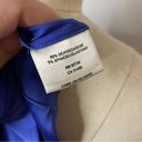 BCBGMAXAZRIA  Persian Blue Halter Silk Top Shirt size Medium Alexis Bellino y2k Photo 8