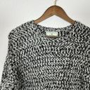 Ruby Moon Anthropologie  Black, White, & Gray Cozy Pullover Sweater Photo 1