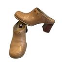 Tommy Hilfiger Vintage 90's Y2K  Block chunky Heel laser cut Clogs, Sz 7 Photo 0