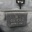 Gucci  Supreme Black Monogram Leather Trim Vintage Jackie Hobo Shoulder Bag Photo 5