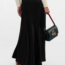 Ralph Lauren Polo  Sz4 Asymmetric Satin Midi Skirt Black - Formal, Black Tie Photo 1