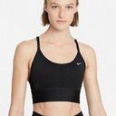 Nike DB8765-  Indy Light Support Training Sports Bra Black Longline Size Medium Photo 0