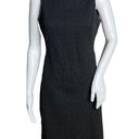 MM.LaFleur  Dress Womens 10 Lydia Charcoal Gray Ponte Knit Twist Strap Career Photo 0