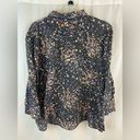 Christopher & Banks  Button Down Floral Blouse Women’s Size Large Photo 91