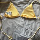 Forever 21 Yellow And White Flower Bikini Top Photo 3