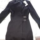 ZARA black side buckle blazer dress NWT Photo 2