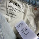 NWT Mother Superior Scrapper Cuff Ankle Fray in Lonely Hearts Club Crop Jeans 31 Photo 4