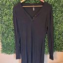 SKIMS  Black Comfy Nightgown Size Large Photo 0