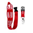 Vans  Spellout Red Lanyard Detachable Keychain Photo 1