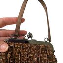 Nicole Miller  Sequin Chocolate Beaded Evening Bag Photo 1