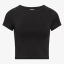 EXPRESS Body Contour Tee Green Photo 3