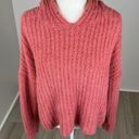 SO  Pink Sherpa Like Pullover Sweater Size Large Photo 1