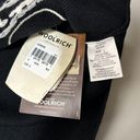 Woolrich NWT  Snowman Novelty Zip Up Christmas Black Vest Womens S Holiday Snow Photo 5