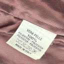 Vera Pelle Designer SAX  Suede Leather Floral Zip Jacket Long Sleeve Size 54 L Photo 7