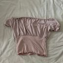 Bardot Rose Pink Off The Shoulder  Top Photo 1