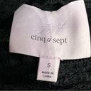 Cinq à Sept  'Antonia' Sleeveless Lace Black Top Photo 5