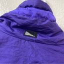 Edge Vintage Womens Inside  Ski Jacket 90s 80s Retro Zip Button Purple Black Coat Photo 11