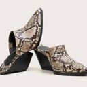 Mango Violeta by  Snake-effect mules sz 39 Photo 4