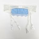 B.tempt'd Wacoal  Garter Belt Womens Extra Small XS/S Blue Bridal Bride NWOT Photo 1