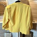 Kasper  Yellow Open Blazer Photo 5