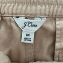 J.Crew  Women’s Size Medium Tie-waist Camp Pant Beachwood Beige Pull On Ankle Tro Photo 5