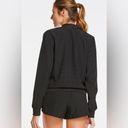 Fabletics  Black Zip Up Ithaca Jacket size Medium Photo 1