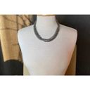 Krass&co The Roman  tri strand grey beaded necklace Photo 5