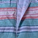 Krass&co Island  Linen Tank Dress Summer Travel Pastel color striped, Size XS Photo 9