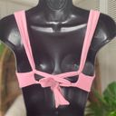 l*space Camellia Underwire Bikini Top Crystal Pink Size Medium Photo 8