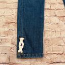 Loft  Women's Blue Mid-rise Ankle Skinny Slim Pockets Jeans Size 24 Photo 3