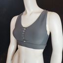 SoulCycle Soul Tied in Knots Dark Green Sports Bra (S) Photo 0