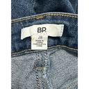 BP . Womens Straight Leg Jeans Blue Pockets Whiskered Dark Wash High Rise 28 New Photo 6