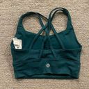 Lululemon Green  Sports Bra Photo 1