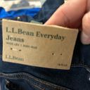 L.L.Bean  high rise wide leg jeans dark wash indigo blue plus size 18 women NWT Photo 7