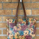 Patricia Nash  FRESCO BOUQUET SOLARO LEATHER TOTE Photo 10