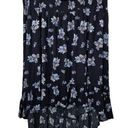 Lane Bryant  Womens Plus Size 28 Blue Floral High Low Skirt Stretchy Waistband Photo 0